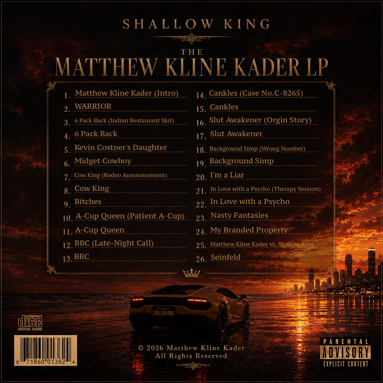 Album Back Cover