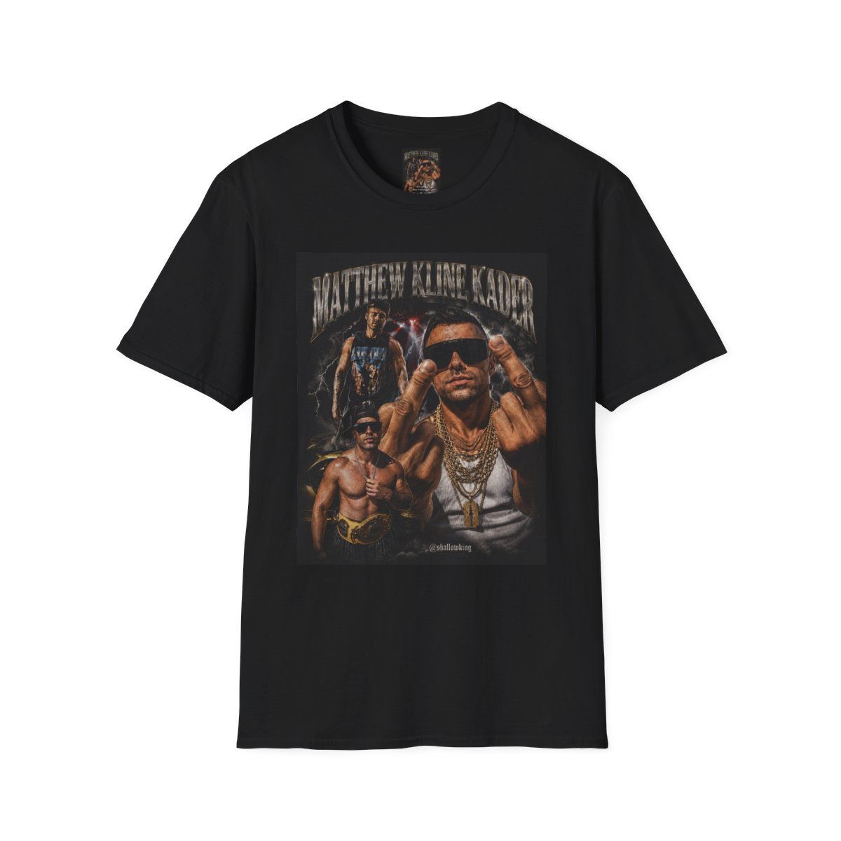 Black Shallow King Shirt